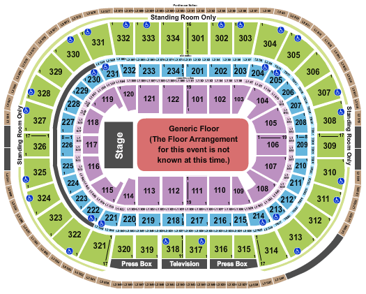 United Center NCAA Tournament Seating Chart